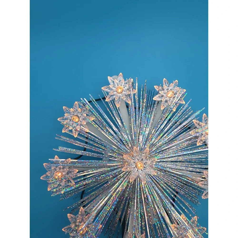 White Light Tree Topper 7